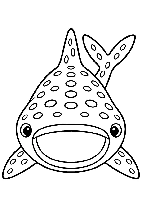 Head On Whale Shark