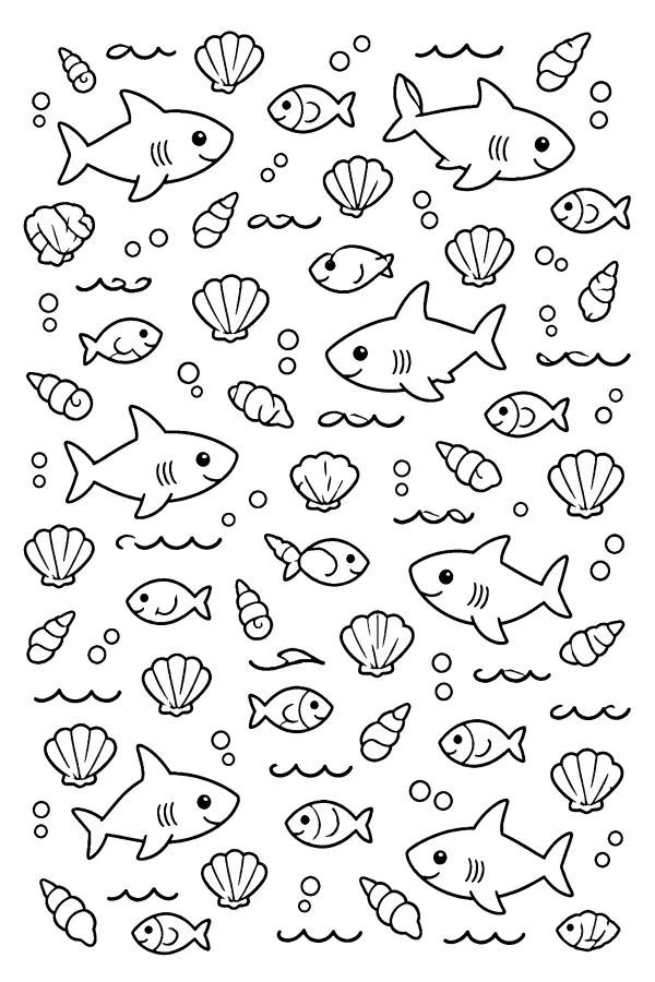 Ocean Pattern Mix