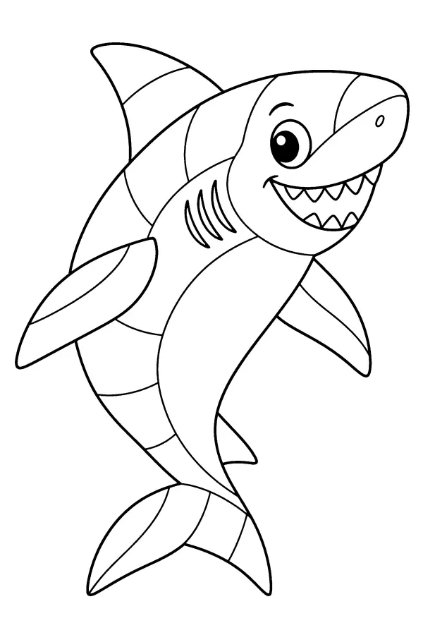 Patterned Shark
