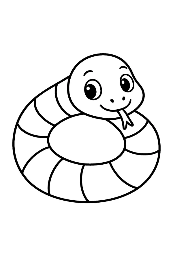 Coiled Snake