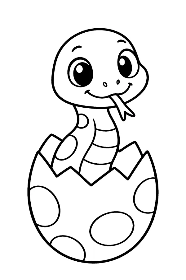 Hatching Snake