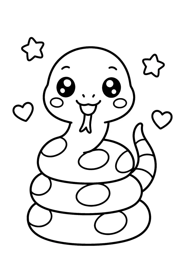 Smiling Coil Snake