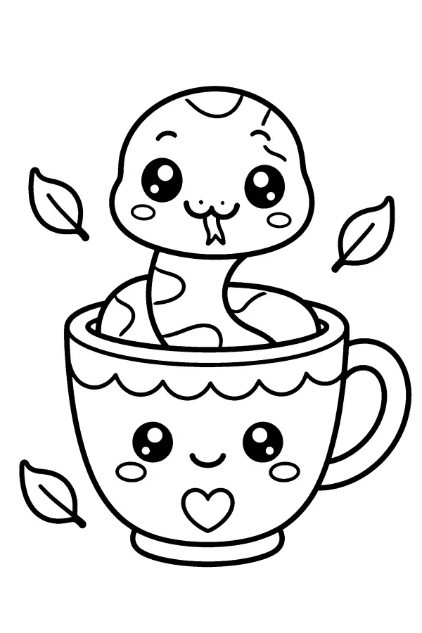 Snake In Cup
