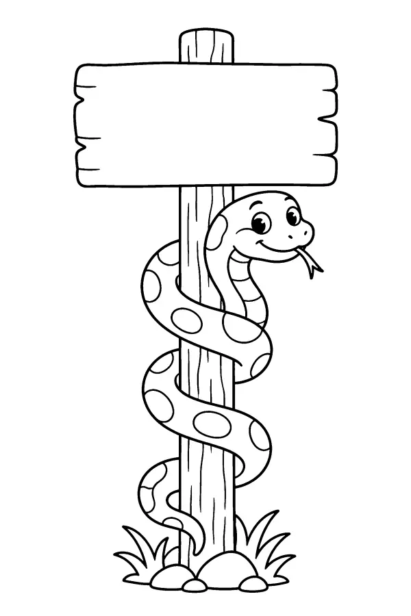 Snake Signpost