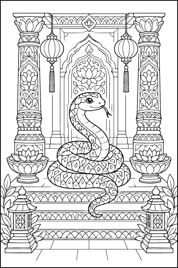 Temple Step Snake