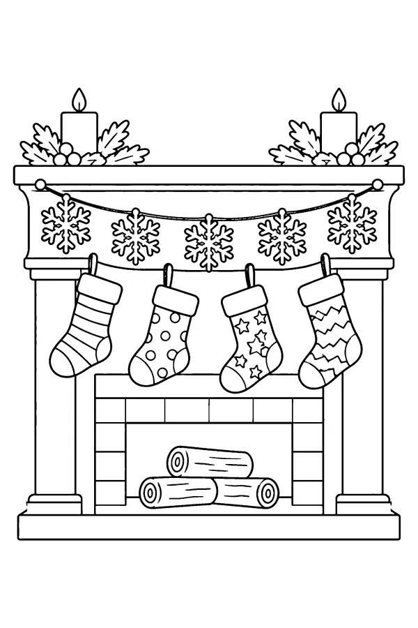 Holiday Mantel Garland