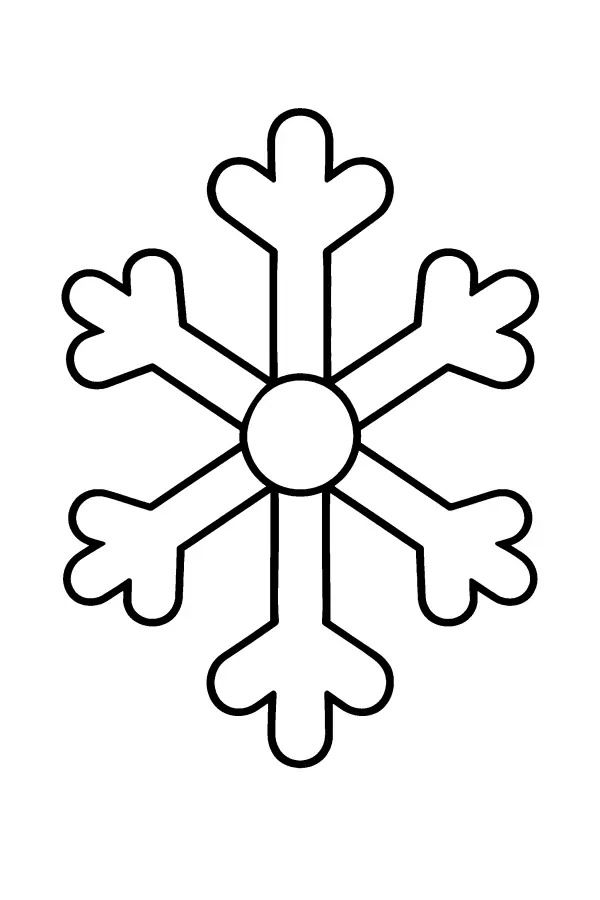 Six Arm Snowflake