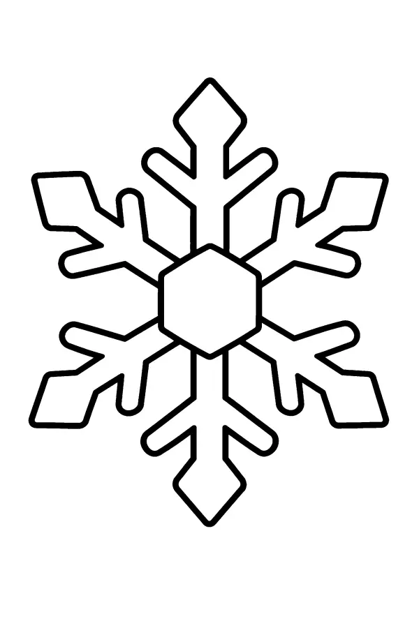 Six Point Snowflake