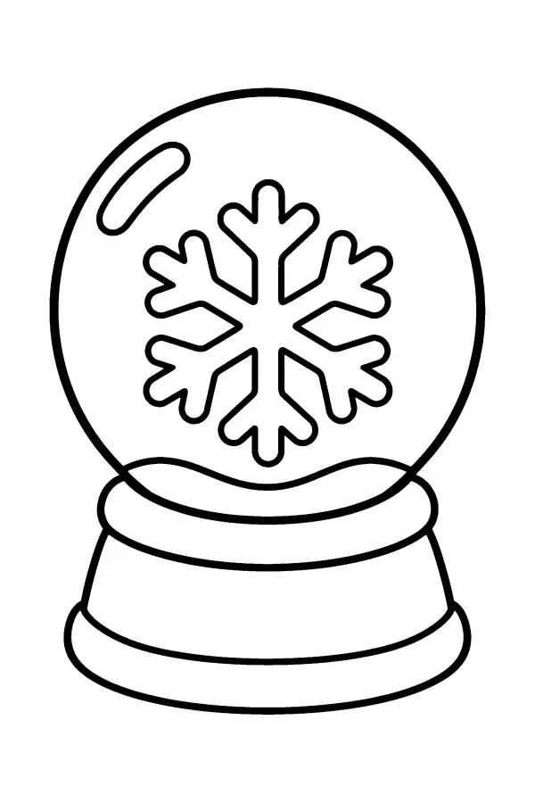 Snow Globe Snowflake