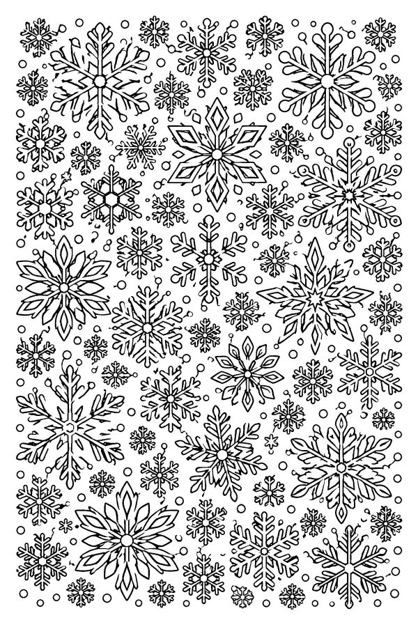 Snowflake Pattern Field