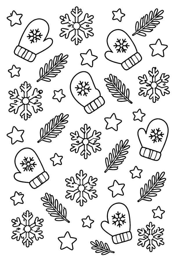 Winter Pattern Mix