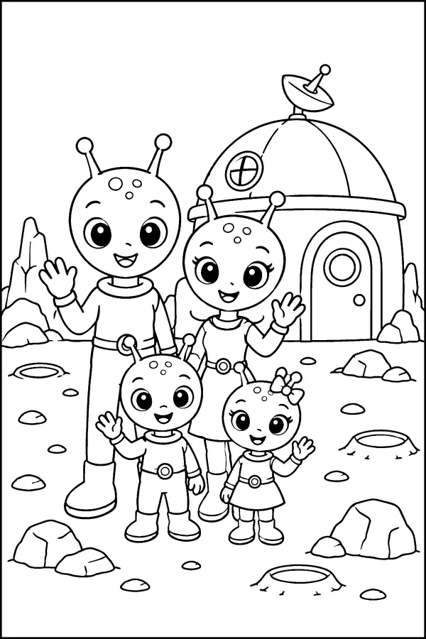 Alien Family Home