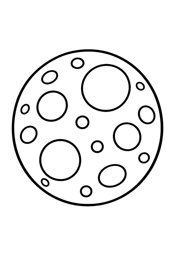 Cratered Moon