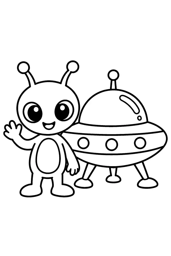 Friendly Space Visitor