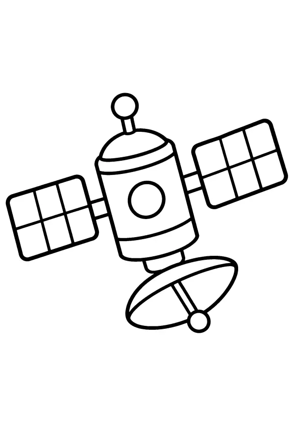 Orbiting Satellite