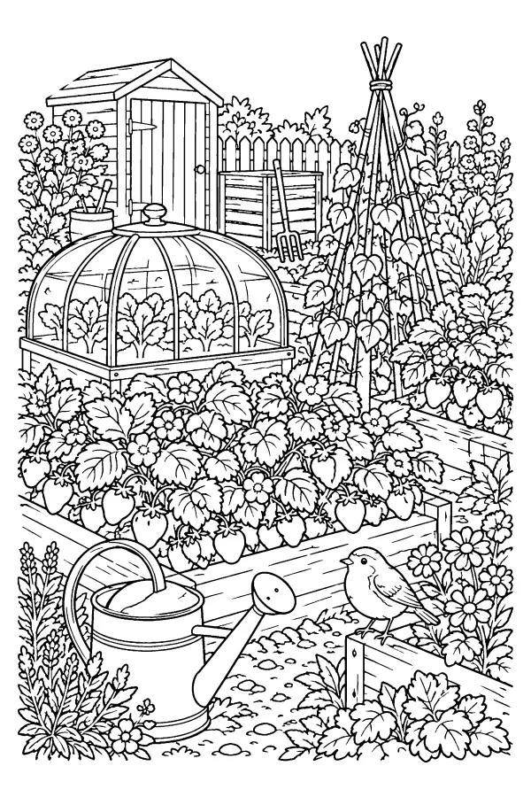 Allotment Garden Corner