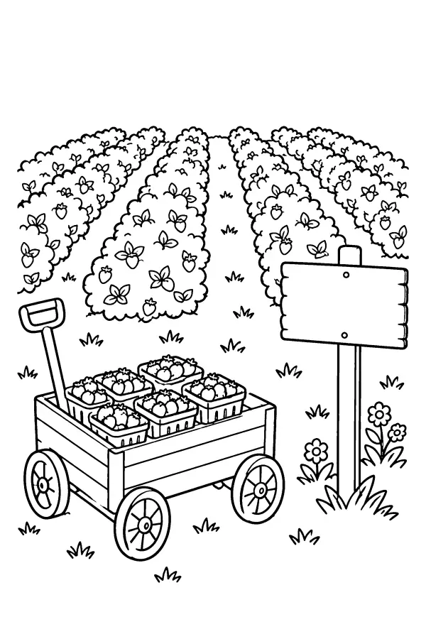 Berry Field Cart
