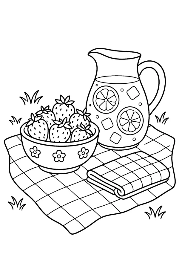 Picnic Strawberries