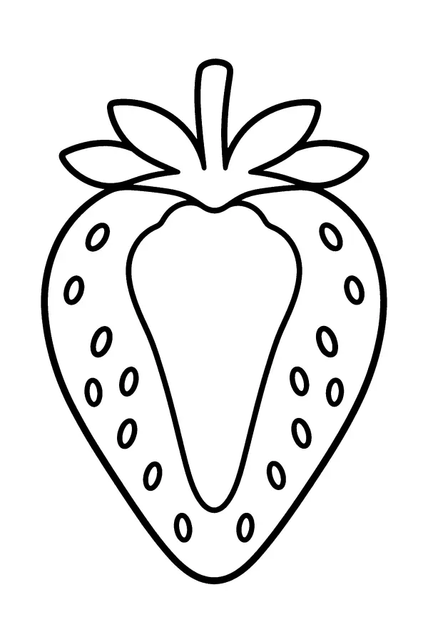 Strawberry Half