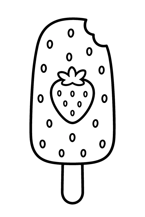 Strawberry Ice Pop