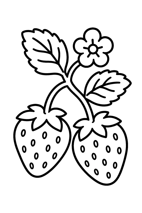 Twin Strawberries