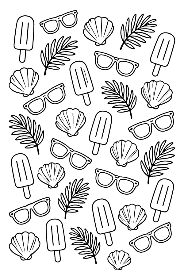 Beach Pattern Mix