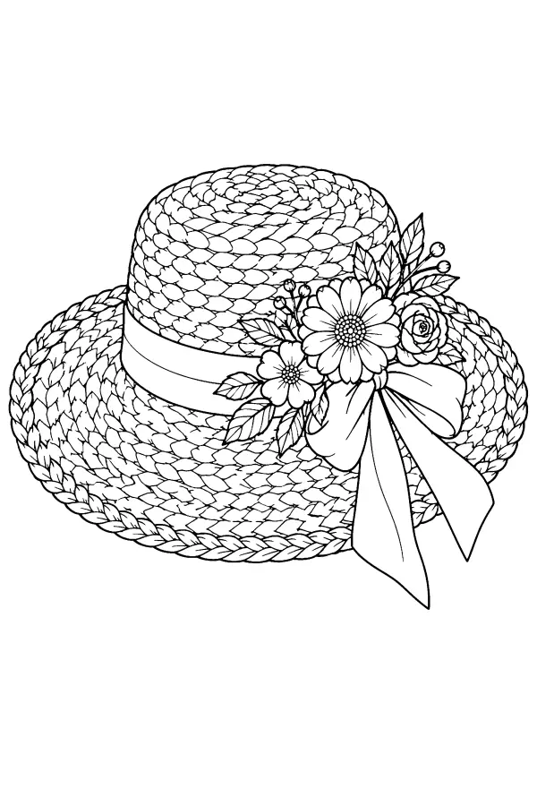 Braided Straw Hat