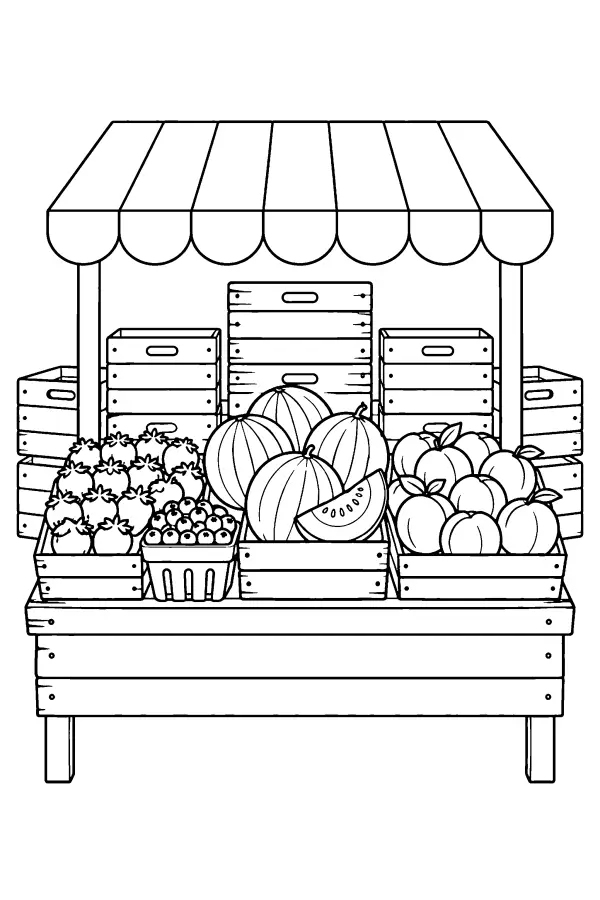 Farm Fruit Stall