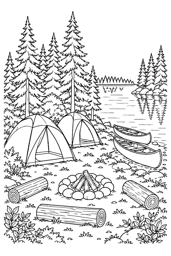 Lakeside Campsite