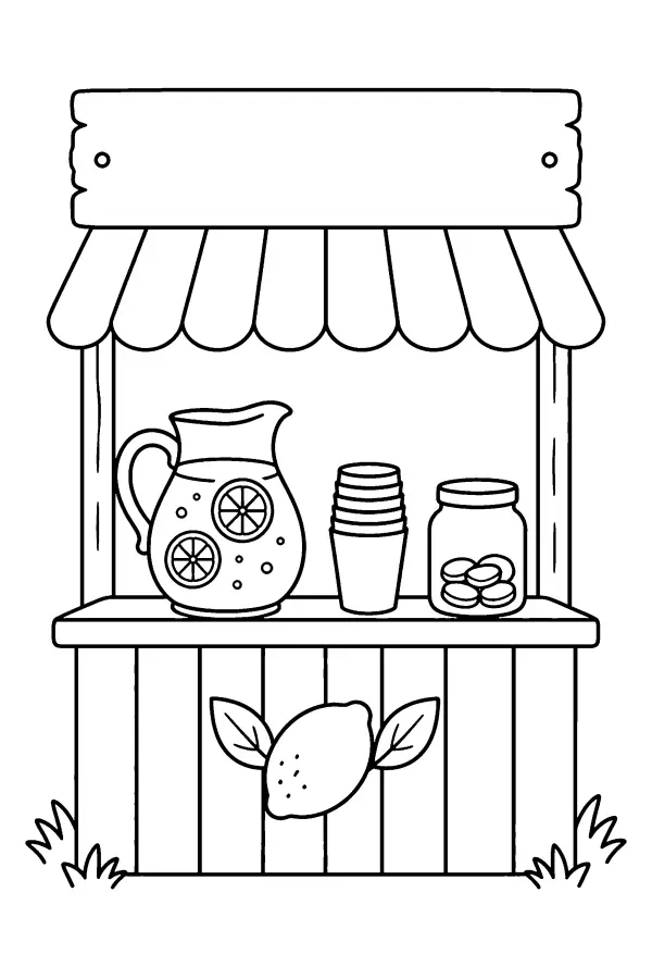 Lemonade Stand Display