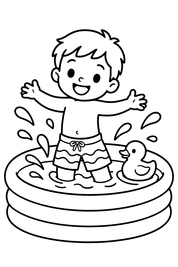 Paddling Pool Splash