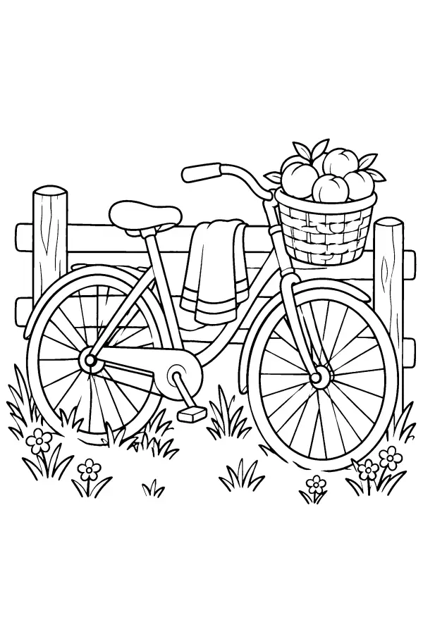 Peach Basket Bicycle