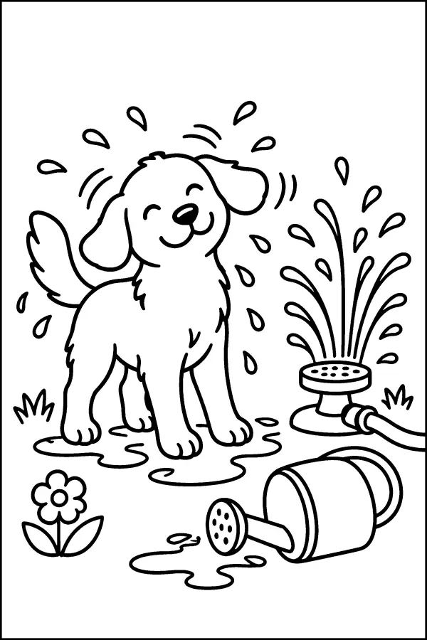 Sprinkler Dog Shake