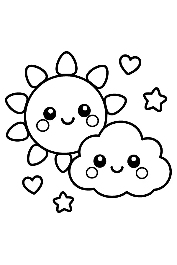 Sunny Cloud Friends