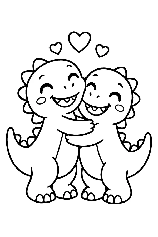 Dino Hug Pals