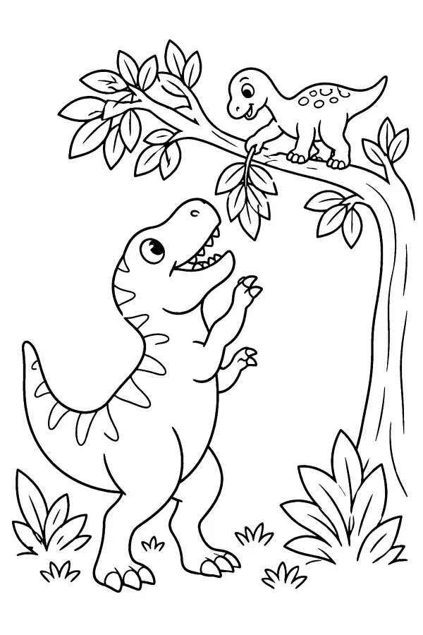 Dino Leaf Reach