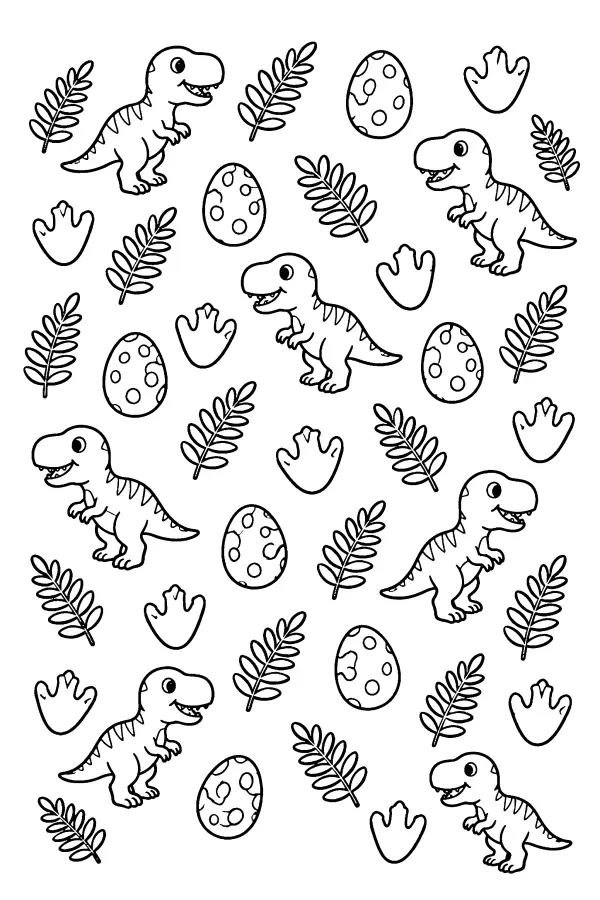Dino Pattern Mix