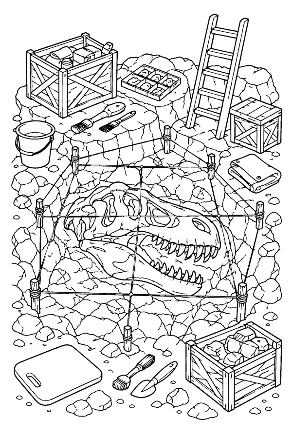 Fossil Dig Site