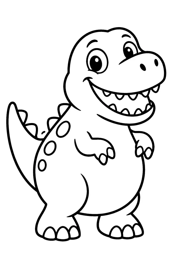 Plump Dino Smile