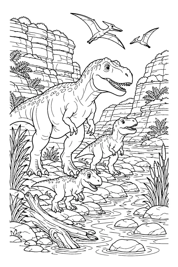 River Cliff Rex Family
