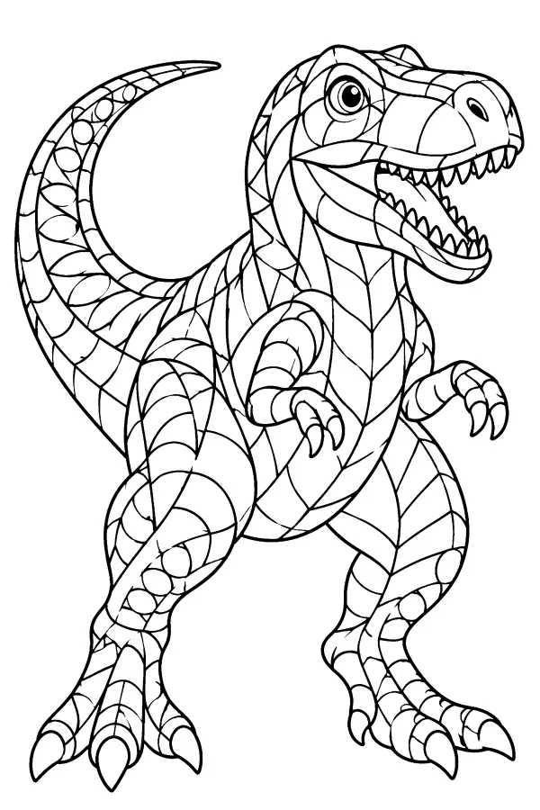Stained Glass Rex