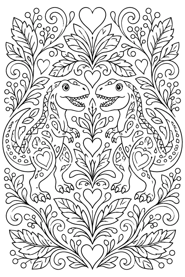 Twin Rex Flourish