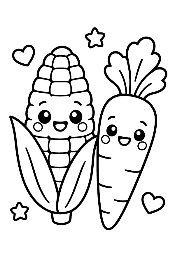 Corn And Carrot
