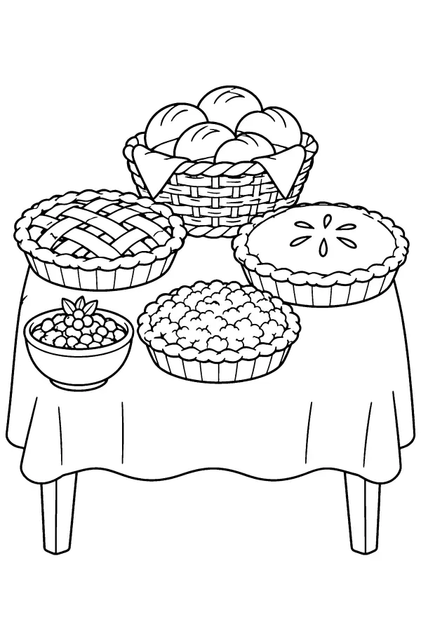 Dessert Table Spread