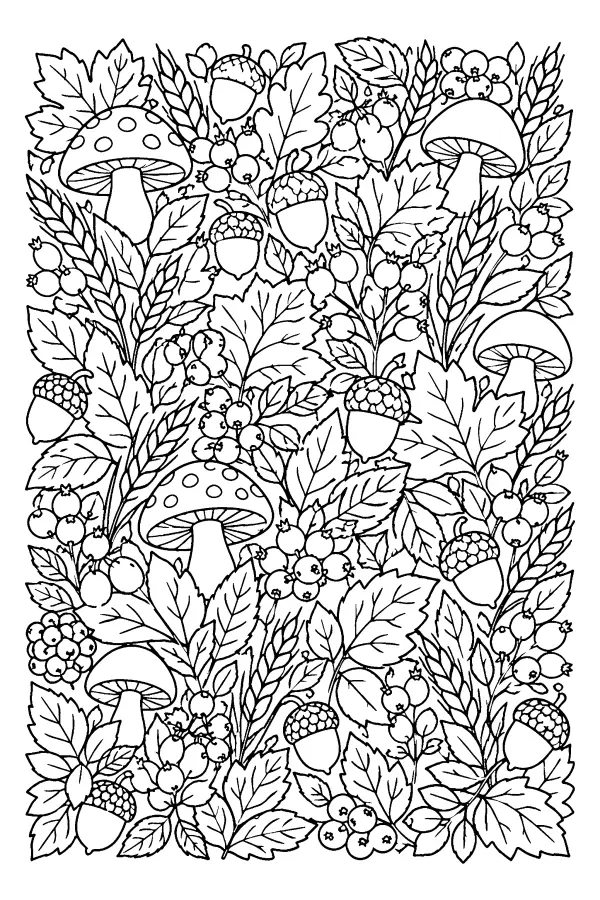 Forest Harvest Tangle