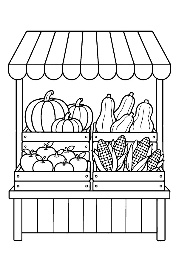 Harvest Market Stall