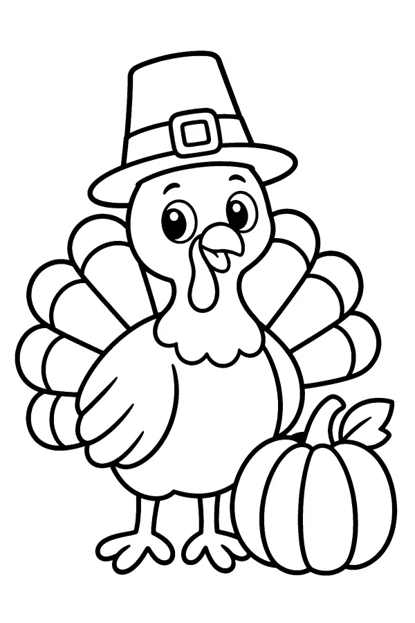 Turkey in a Tall Hat