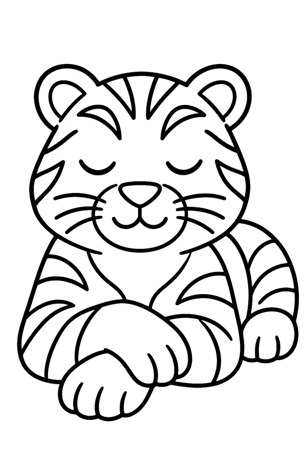 Sleeping Tiger