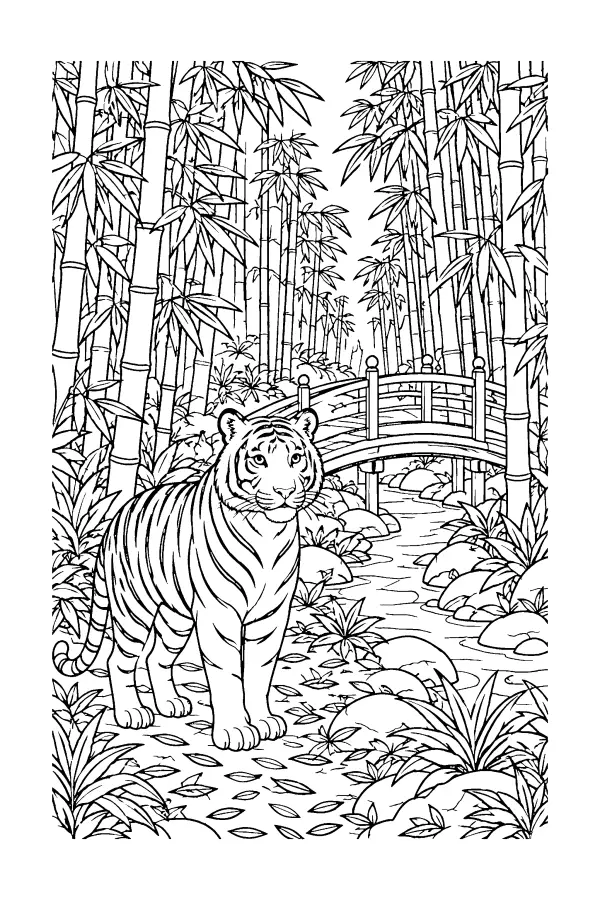 Tiger Bamboo Bridge