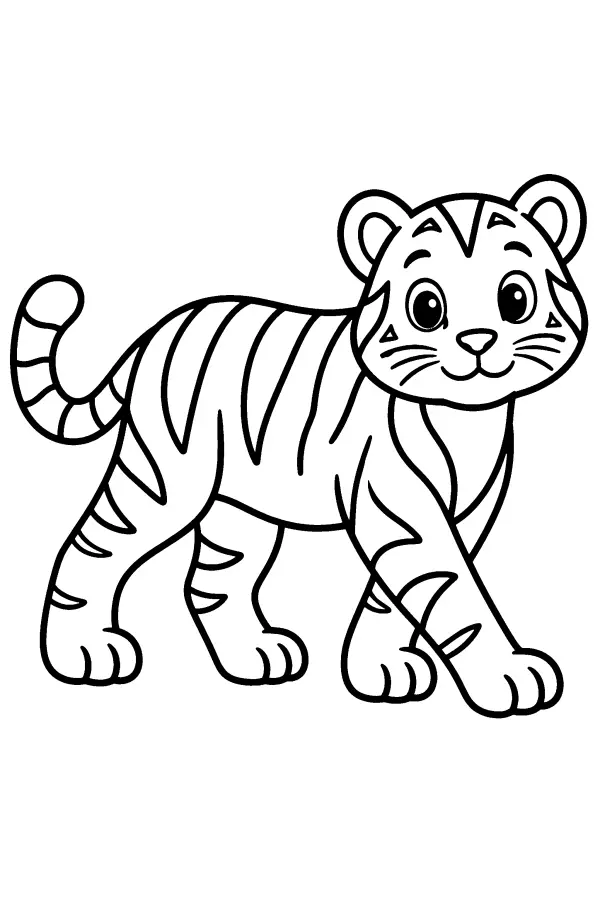Walking Tiger